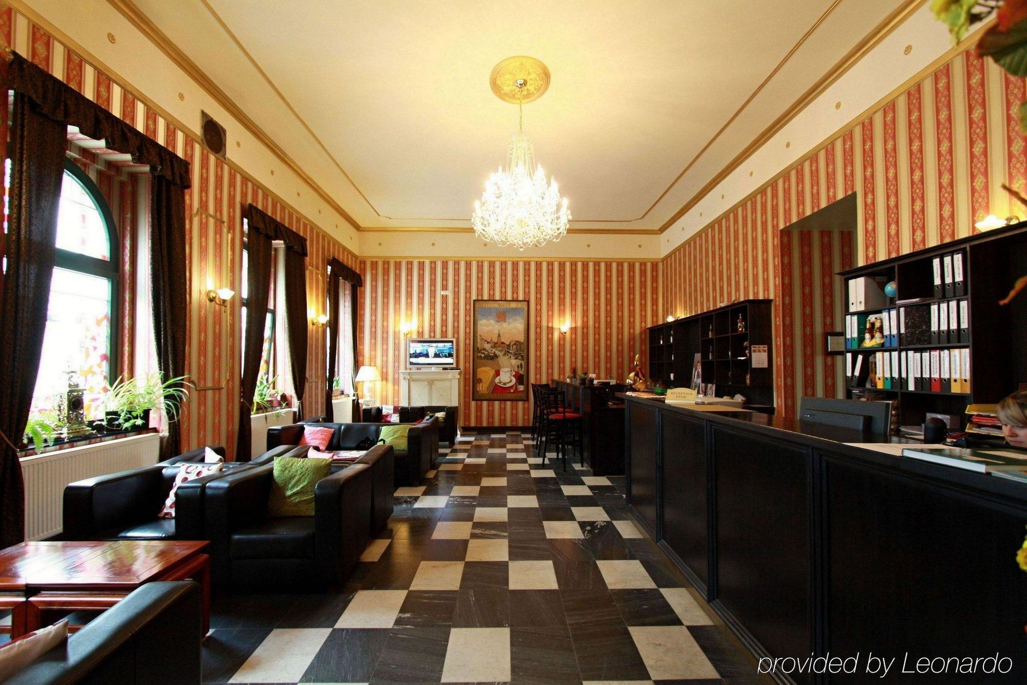 Zlaty Lev Zatec Hotel Interior photo